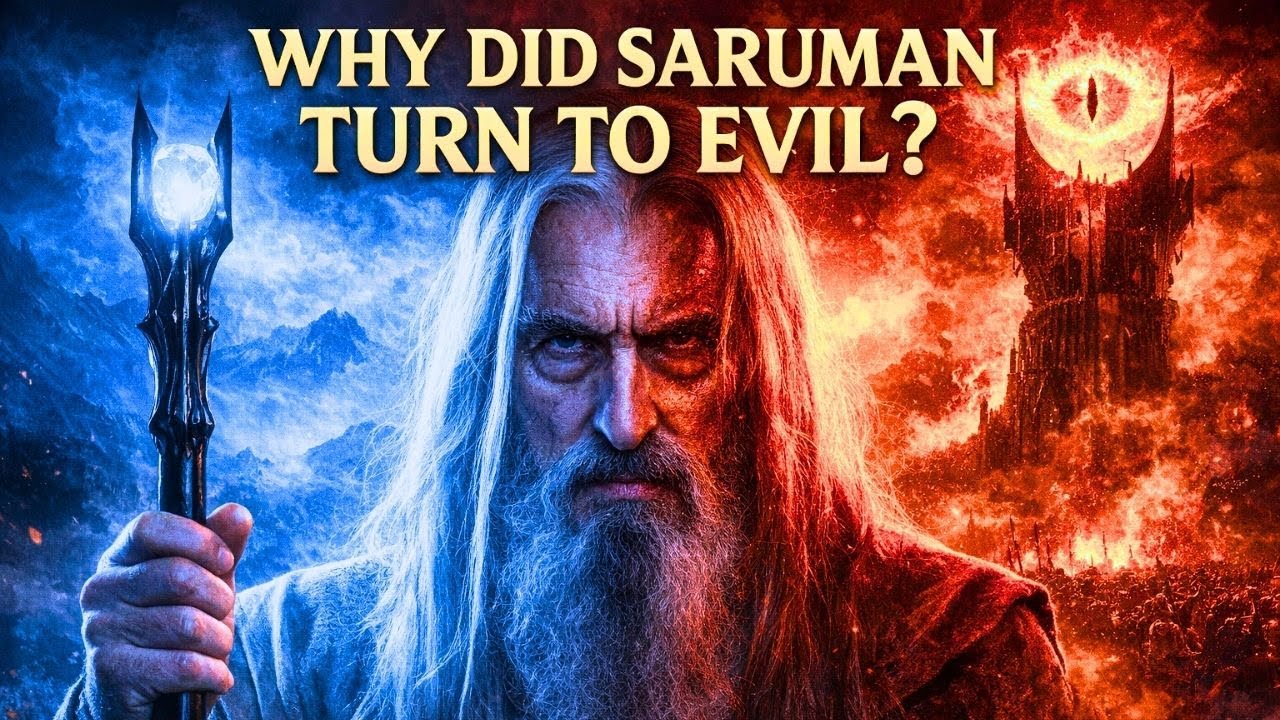 WHY DID SARUMAN TURN TO EVIL? | LOTR Explained