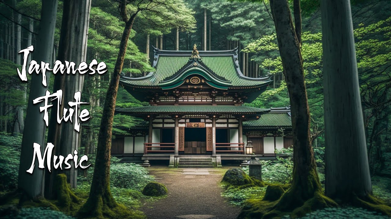 Tranquility in Spring Forest - Japanese Flute Music For Meditation, Soothing, Healing