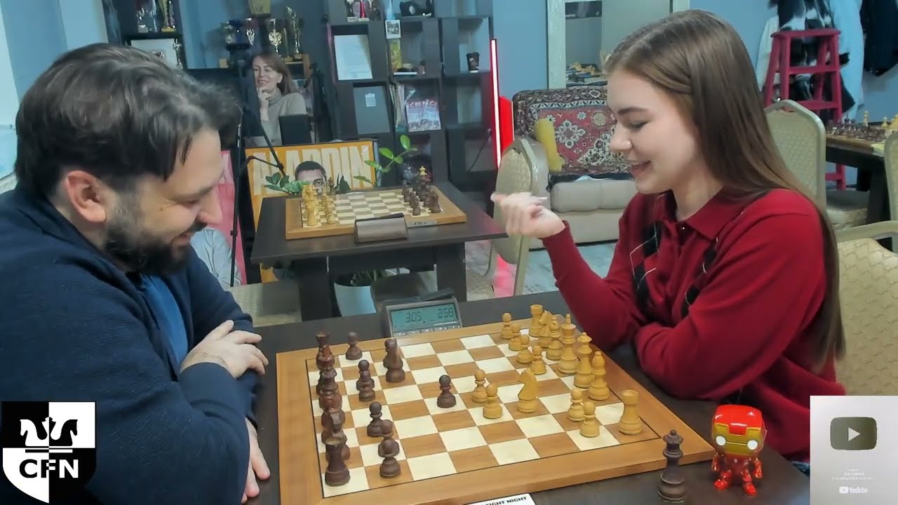 Защита Грюнфельда! Блэкджек (3000) против Фаталити (3100). Вечер шахматных боев. Блиц.
