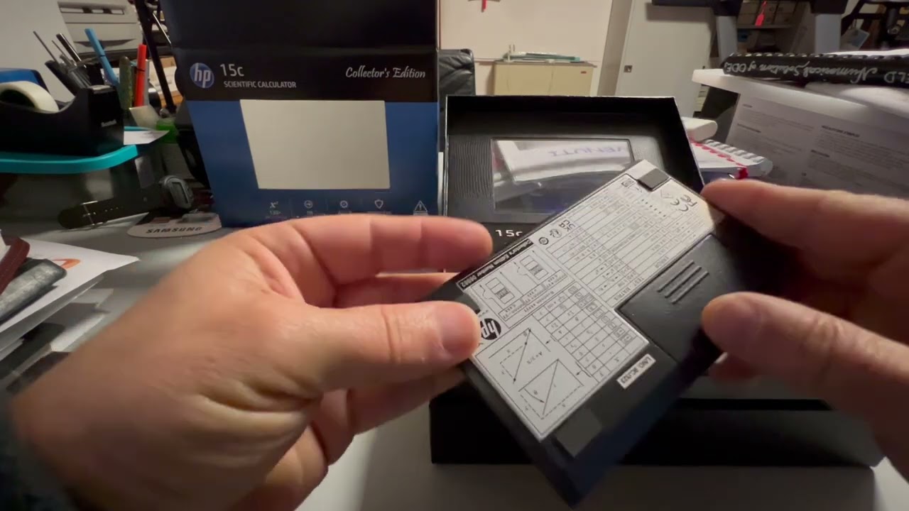 HP-15C Collector's Edition - Unboxing