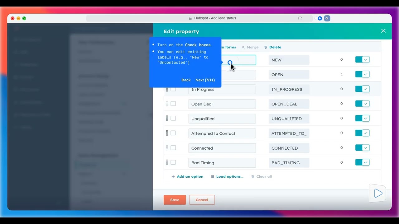 How to Add and Edit Lead Statuses in Hubspot (Step-by-Step)