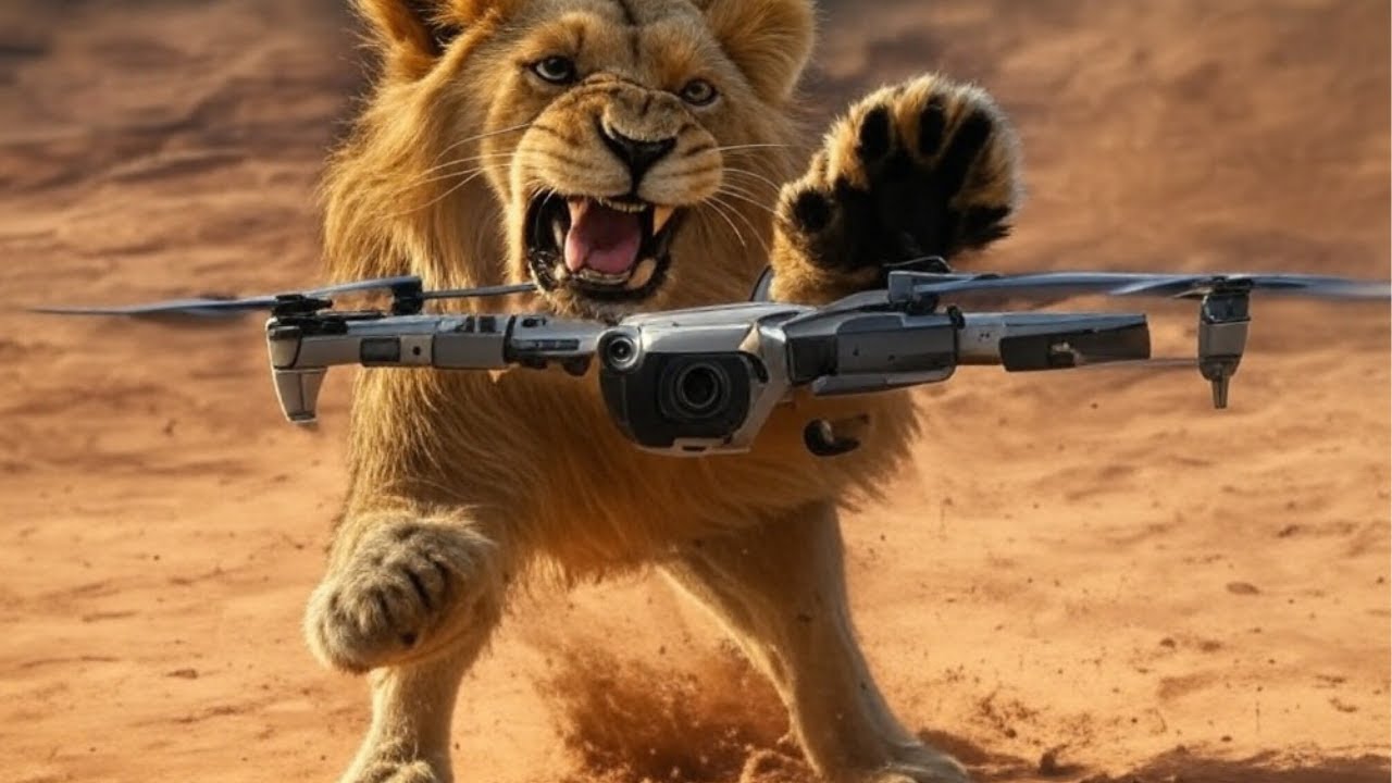 Animals vs Drones: Epic Moments!