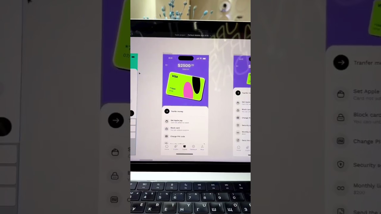 Designing Fintech mobile app