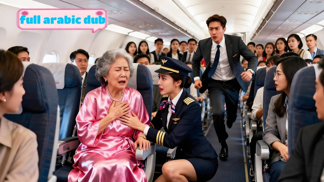طيّارة فقيرة تنقذ مسنة بالطائرة.. فتكتشف أنها جدة المدير التنفيذي ويطلب الزواج!