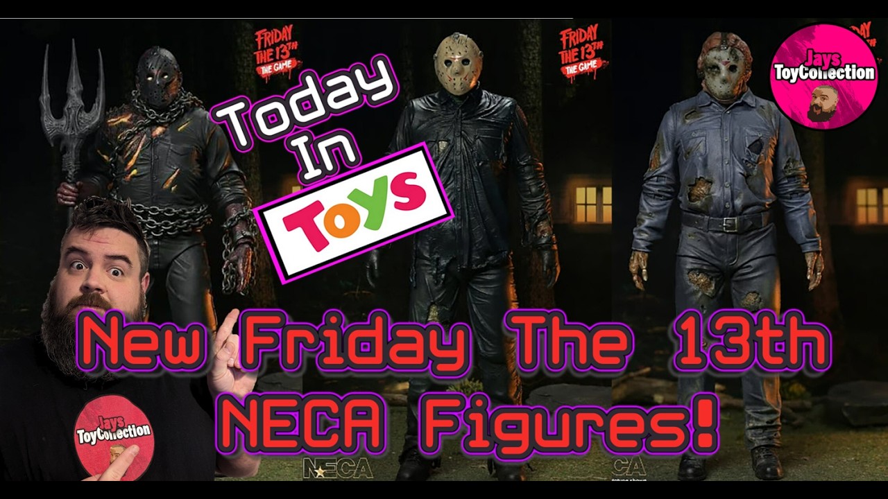 NECA Friday The 13th New York Toy Fair 2026 Reveals - Jason Takes Manhattan !!