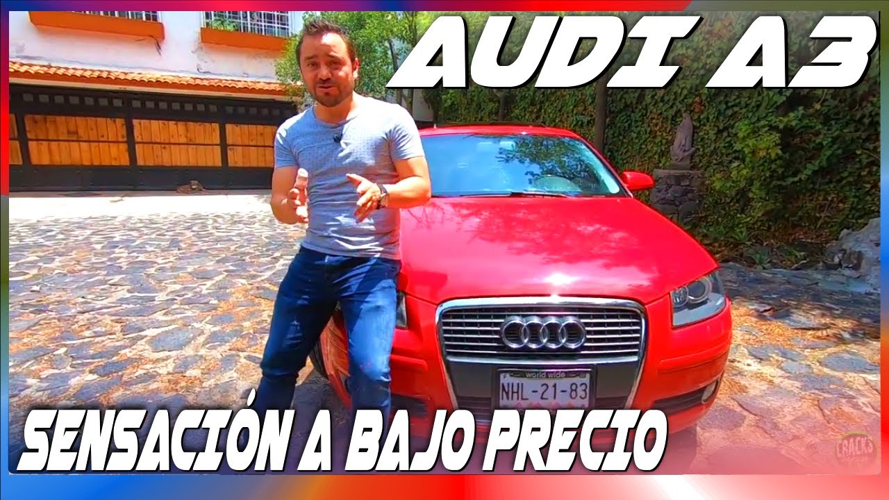 AUDI A3 2008 | ¿Qué Prefieres? Auto bien equipado pero viejo 😎 ó Reciente pero AUSTERO! Reseña usado