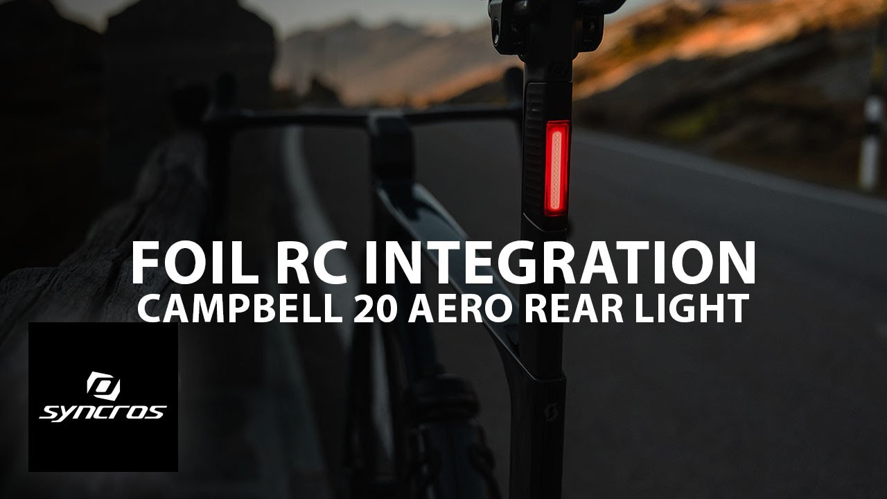 Campbell 20 Aero Rear Light | The Perfect Integration for the FOIL RC