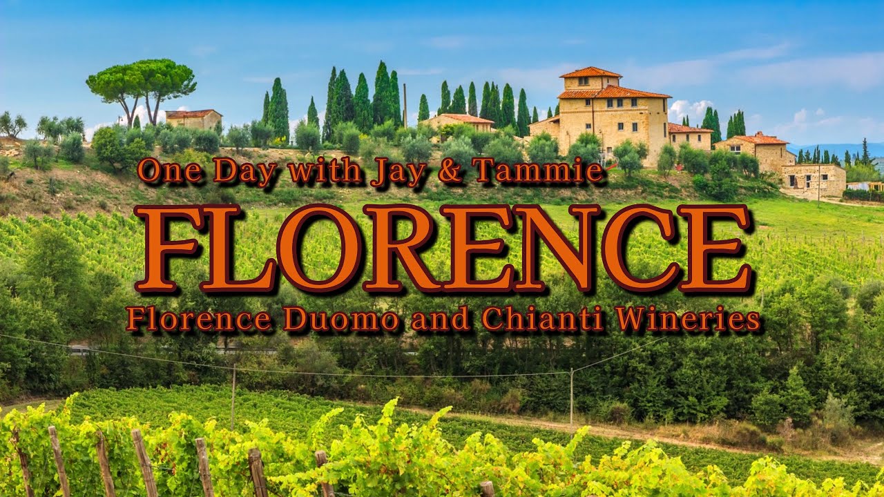 One Day in Florence touring Chianti Wineries in Tuscany