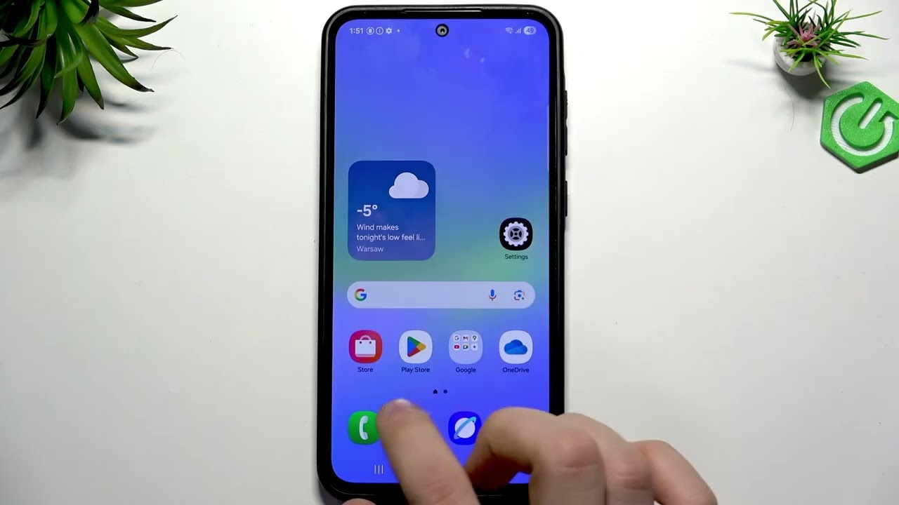 SAMSUNG Galaxy A36：バッテリー残量（％）が表示されない時の対処法