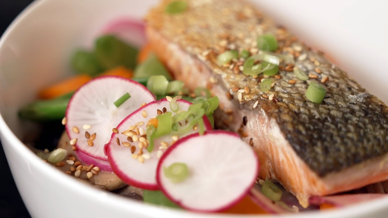 Delish - Salmon Soba Noodle Dish