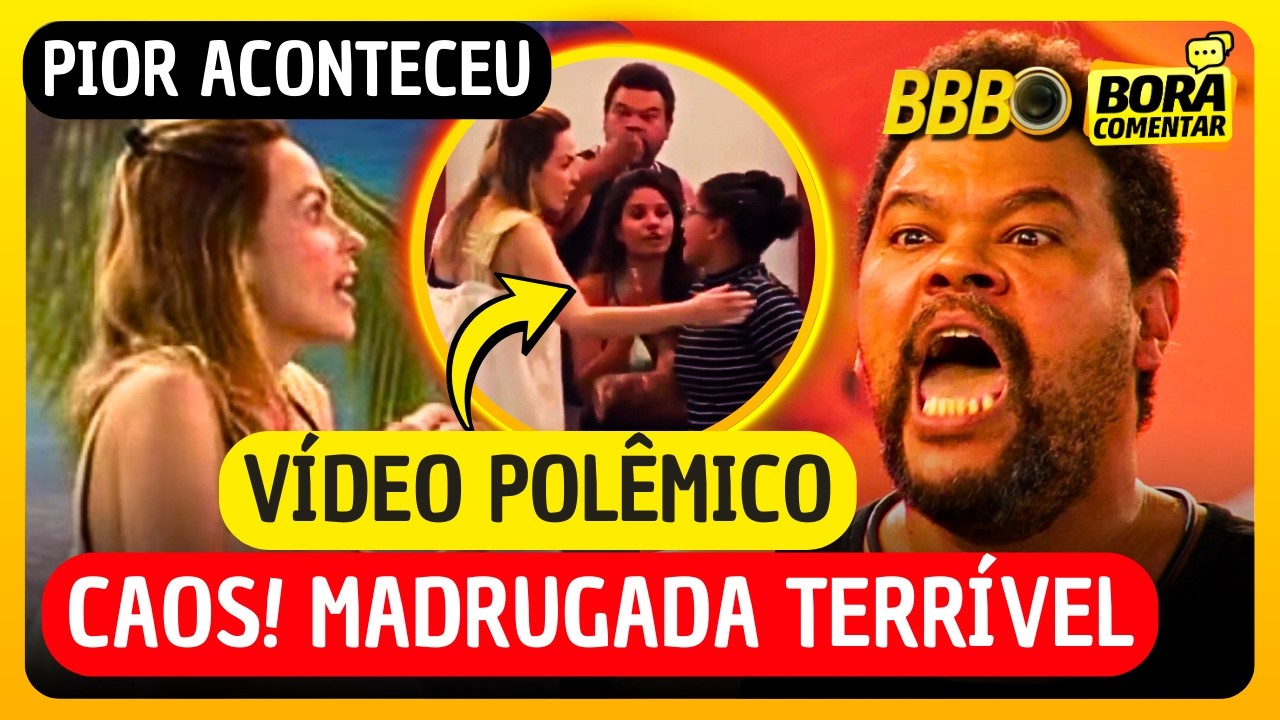 😱🔥BBB26 CA0S! BABU SURT4 na MADRUGADA e BR1GA com Ana Paula SAI do CONTROLE! PÓS SINCERÃO PESADO!