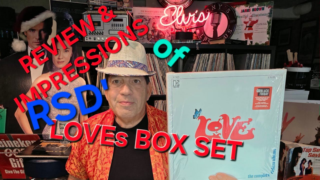 5-дисковый бокс-сет ARTHUR LEE'S LOVE от RSD BLACK FRIDAY ❤️ ОБЗОР и ЧТО МНЕ НРАВИТСЯ В БОКС-СЕТЕ...