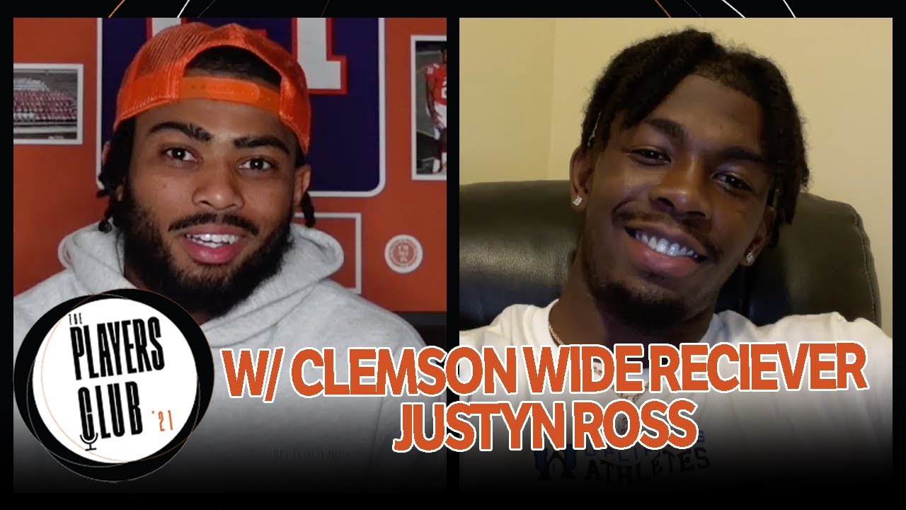The Players Club Debut & the Return of Clemson Football WR Justyn Ross to College Football