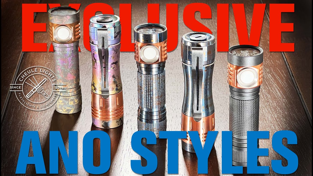 Pimp your EDC!   Exclusive ano styles from JLHawaii808 com