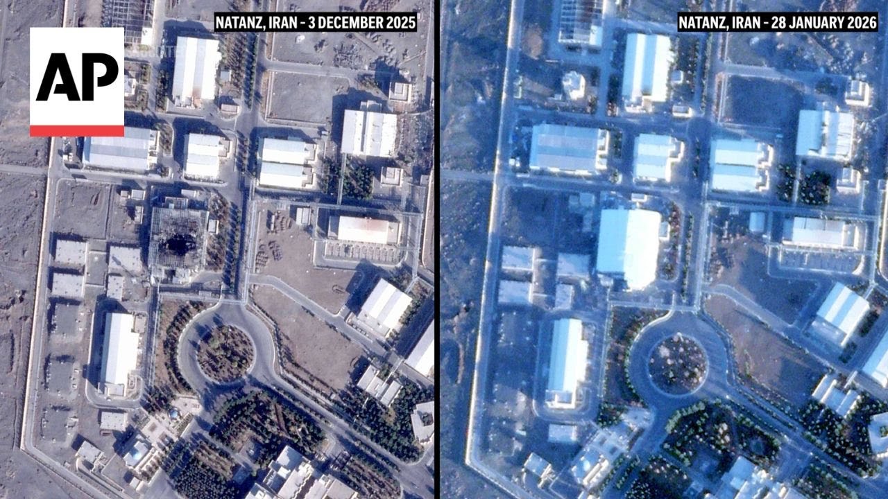 AP explains satellite photos seeing activity at Iran nuclear sites