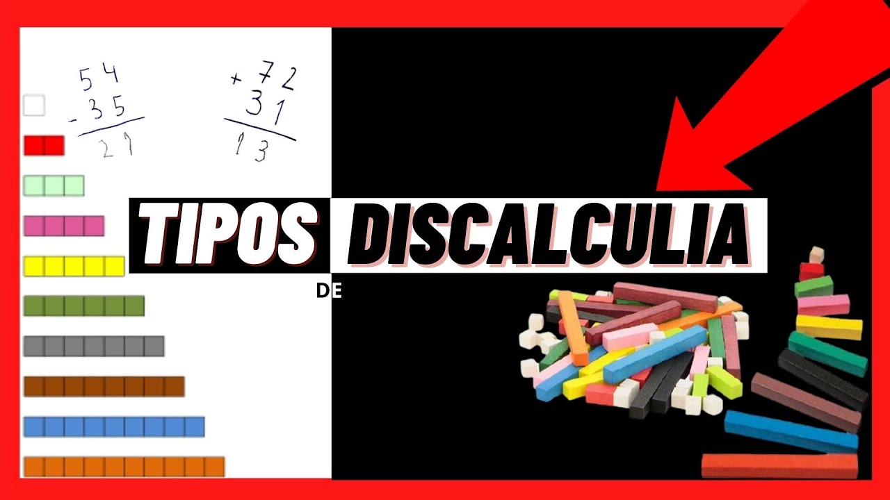 ¿Cuáles son los TIPOS de DISCALCULIA? Te contamos todo acerca de sus características y EJEMPLOS.