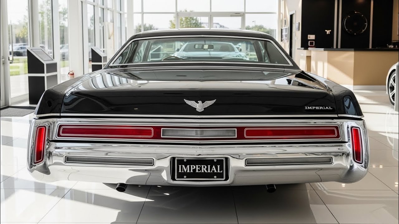 Imperial LeBaron 1972 года – классический американский автомобиль класса люкс.