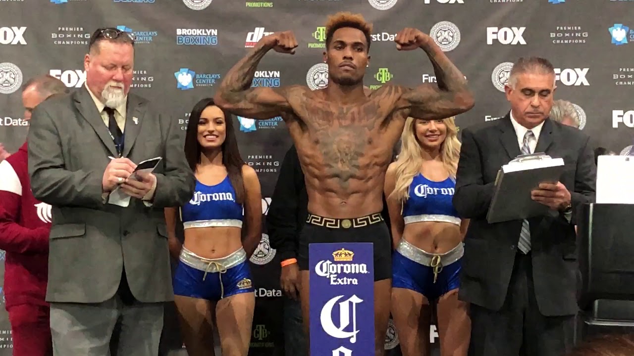 JERMALL CHARLO VS MATT KOROBOV WEIGH IN #PBCONFOX