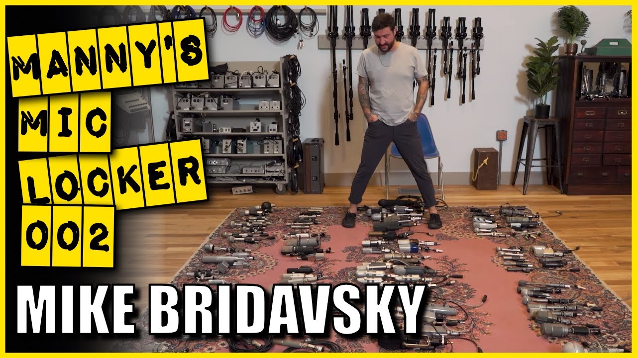 RARE Vintage Mic Collection | Mike Bridavsky (Deerhoof, Thurston Moore) | Manny's Mic Locker Ep. 2