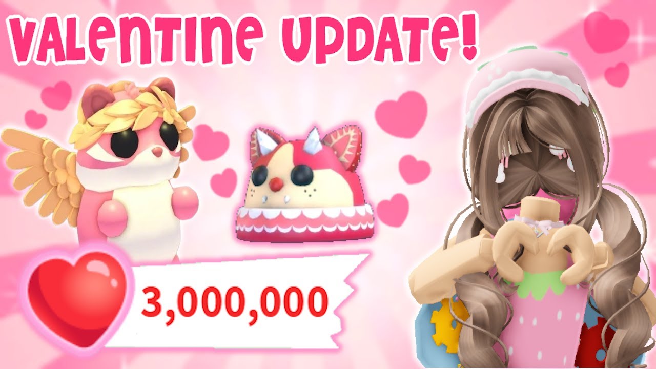 Get Ready for Valentine's Day Update! | Rose Dragon & Cherub Chipmunks | Roblox Adopt Me | Riivv3r