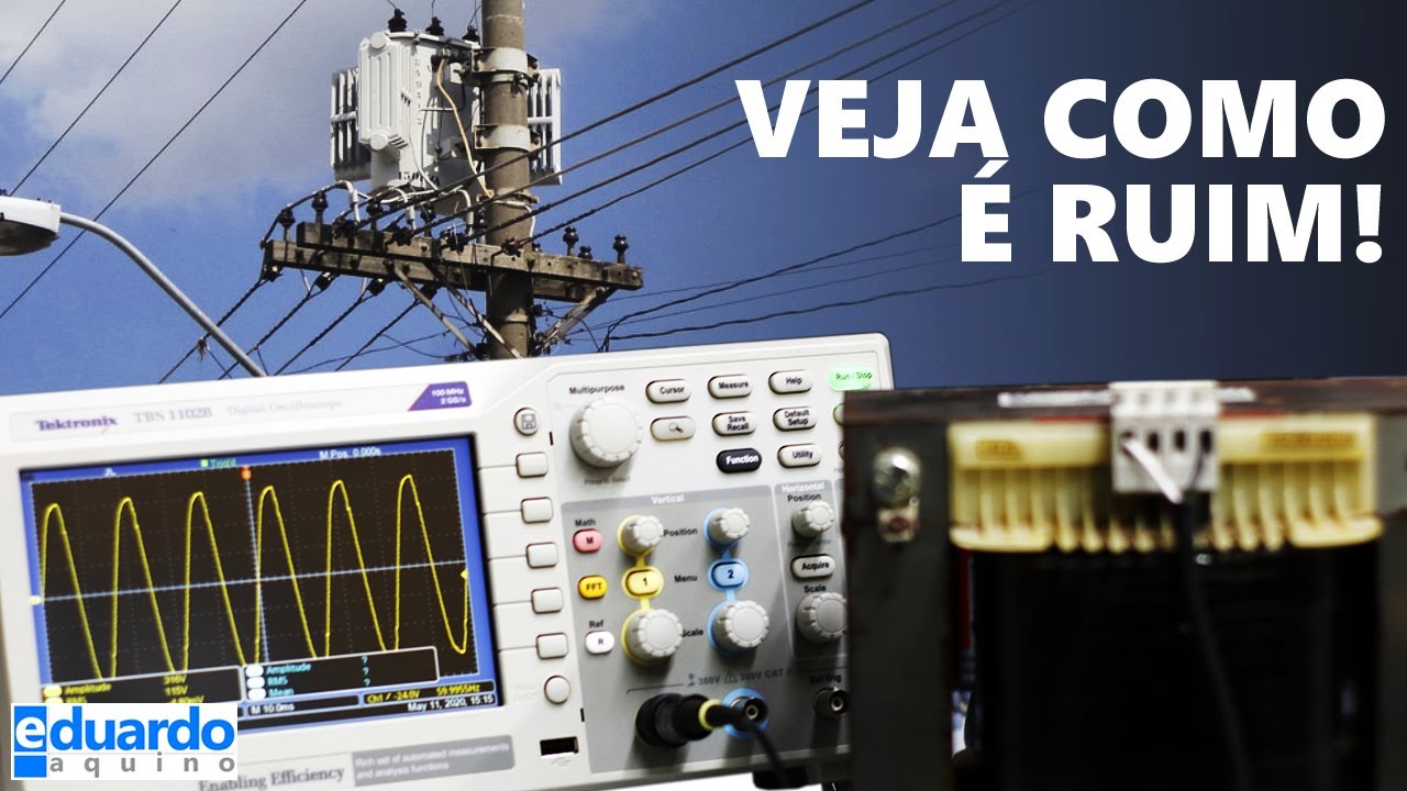 ONDA SENOIDAL da CONCESSION&Aacute;RIA &eacute; Pior que Inversor OffGrid