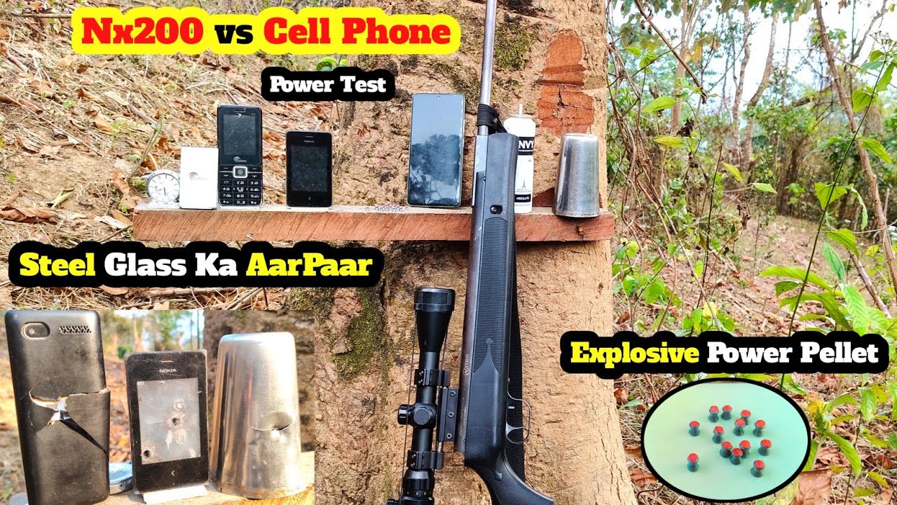 Nx200 Athena vs Mobile phone and steel glass Penetration Test🔥
