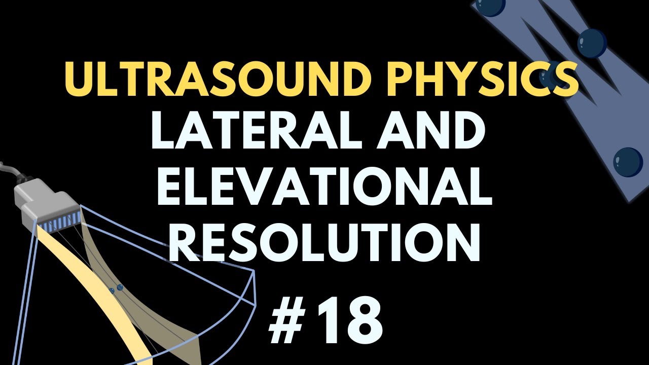 Lateral and Elevational Resolution | Ultrasound Physics | Radiology Physics Course #18