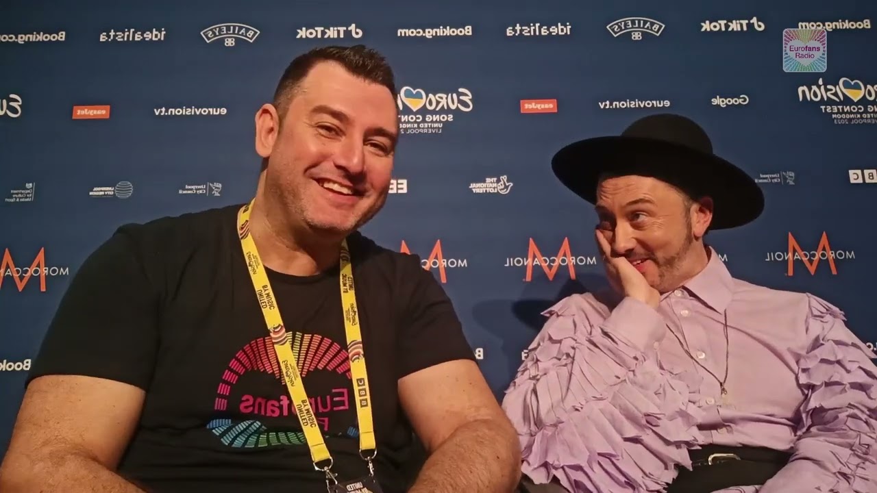Eurofans Radio Meet & Greet Video with Gustaph, Belgium's Eurovision 2023 representative.