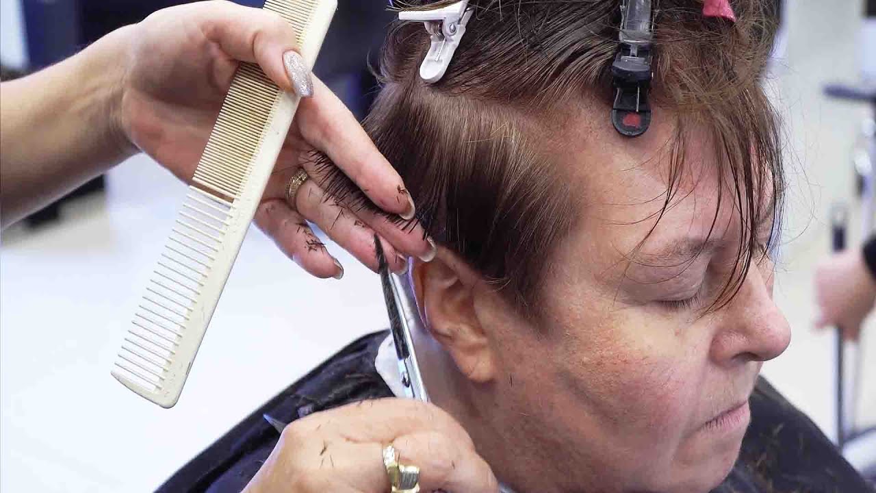 Short Undercut Pixie Haircut |  Modern Short Hairstyle for Older Women