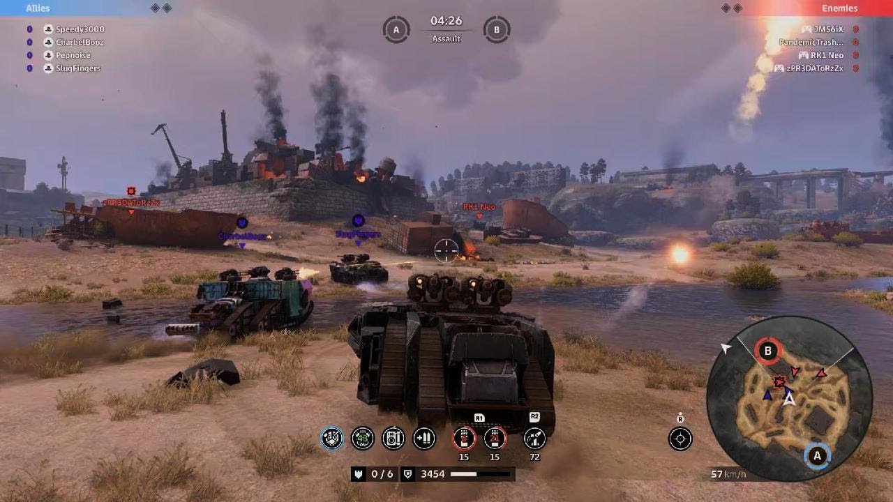 Crossout Leviathans Clan War - JCO vs ROLLS