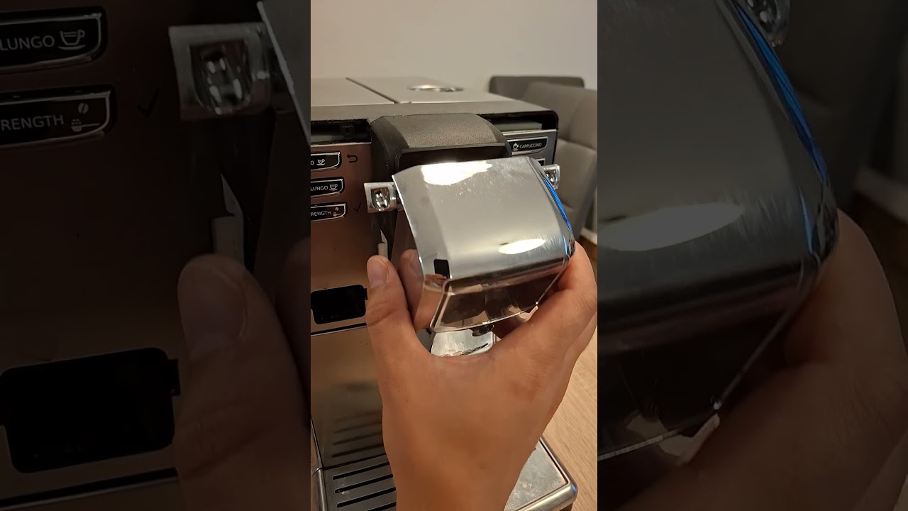 demontaż panelu frontowego osłony wyświetlacza oraz maskownic w saeco philips incanto lattego #diy