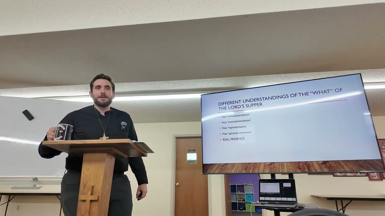 Catechumenate Week 8 - The Lord's Supper
