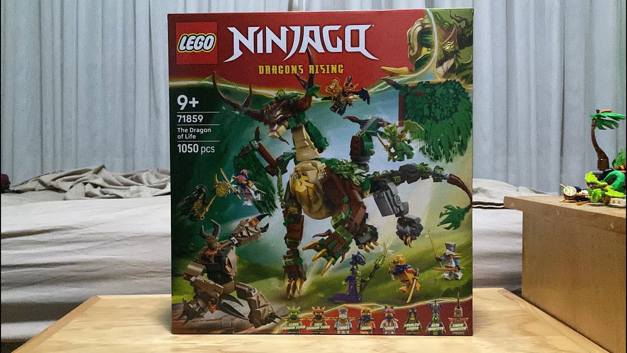 NINJAGO 71859 The Dragon Of Life EARLY REVIEW!!!!