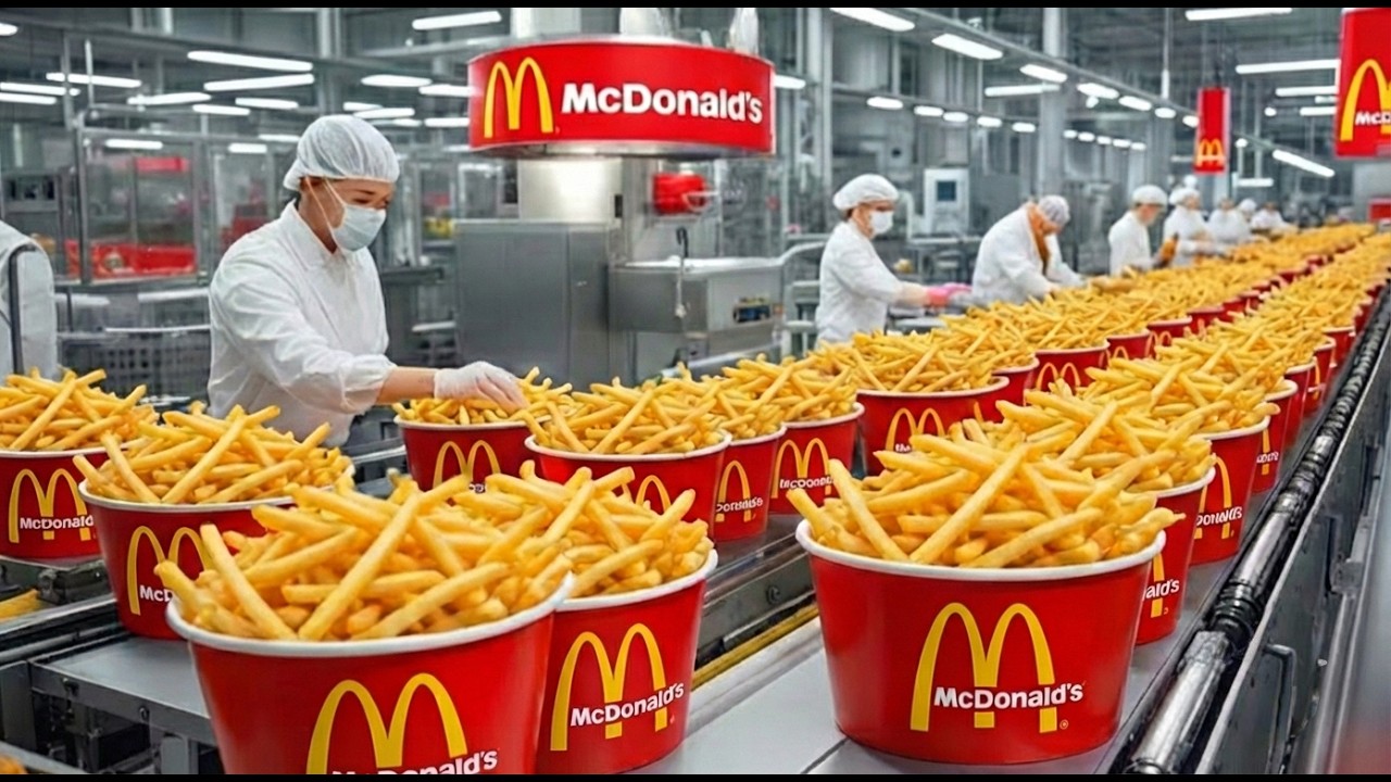 From Potato to McDonald’s french Fries | The Full Factory Process