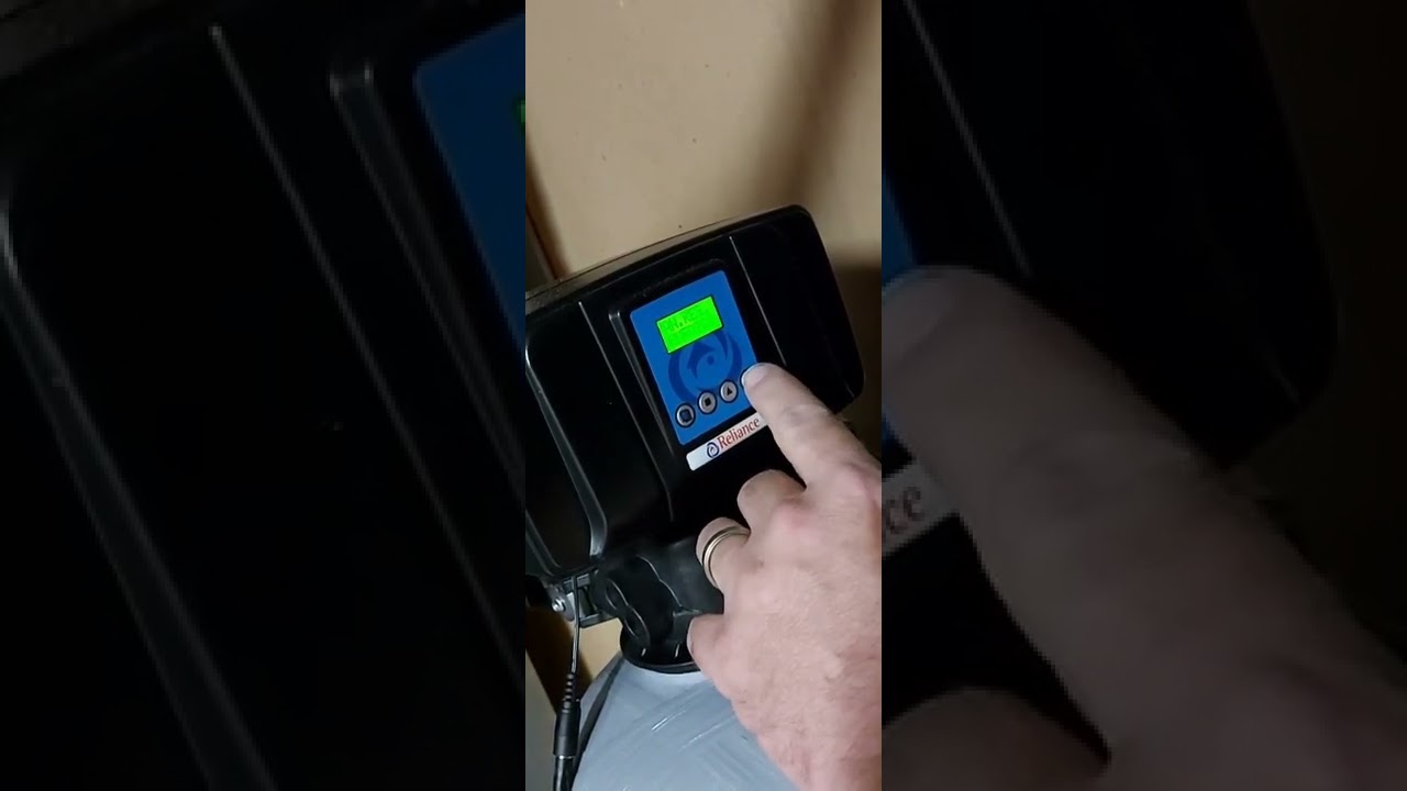 How to Regen / Reset Reliance water softener?