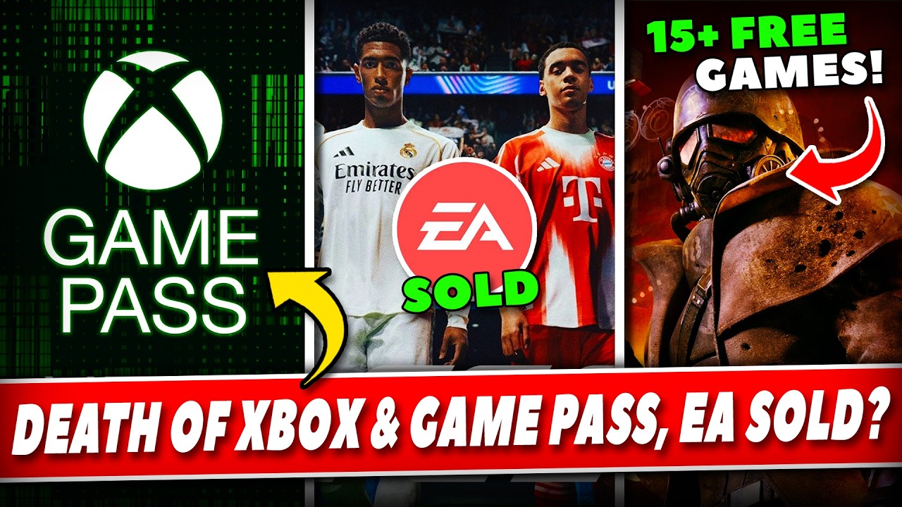 15 + FREE Games, Death Of XBOX Game Pass 2x Price Hike, EA Sold To Saudi