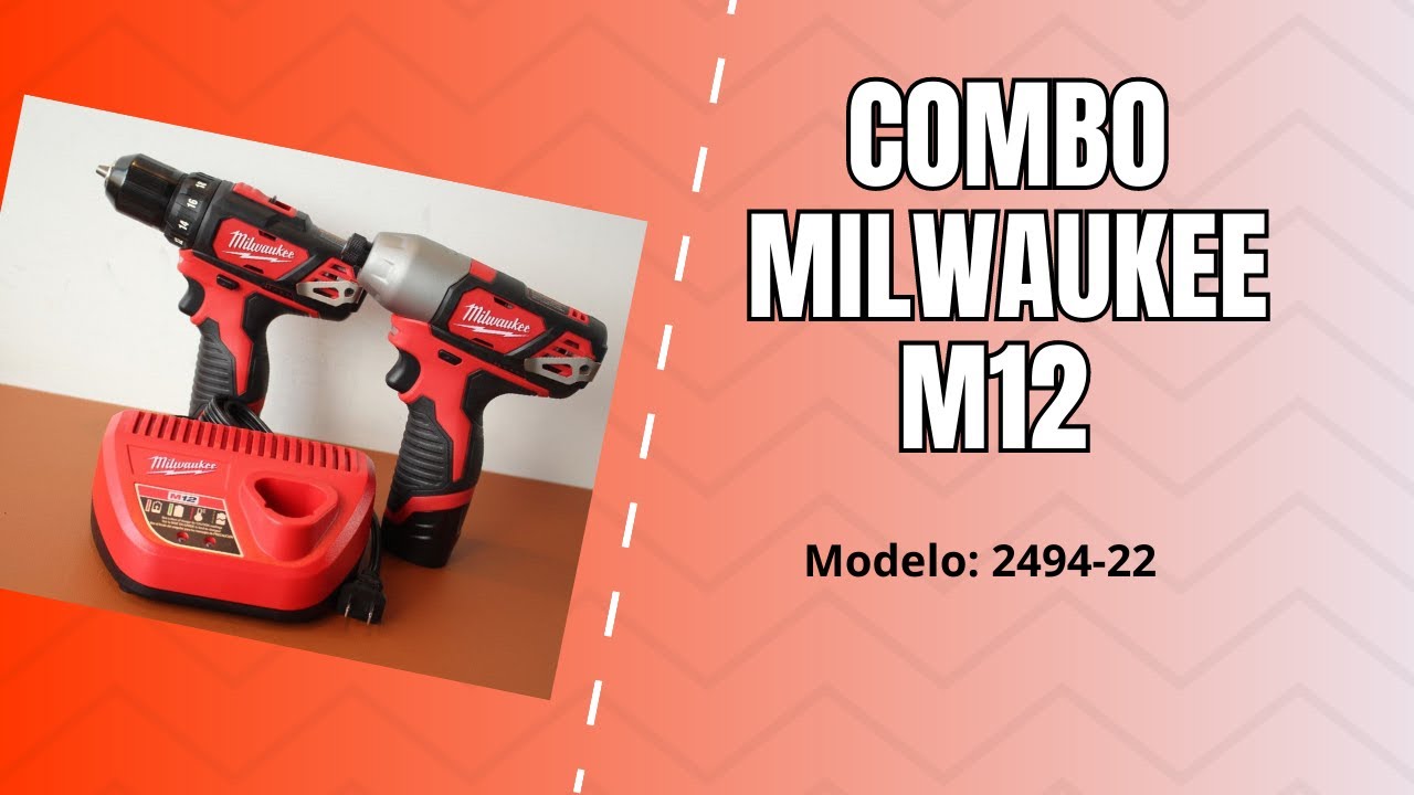 Taladro y Atornillador #milwaukee M12   2494-22