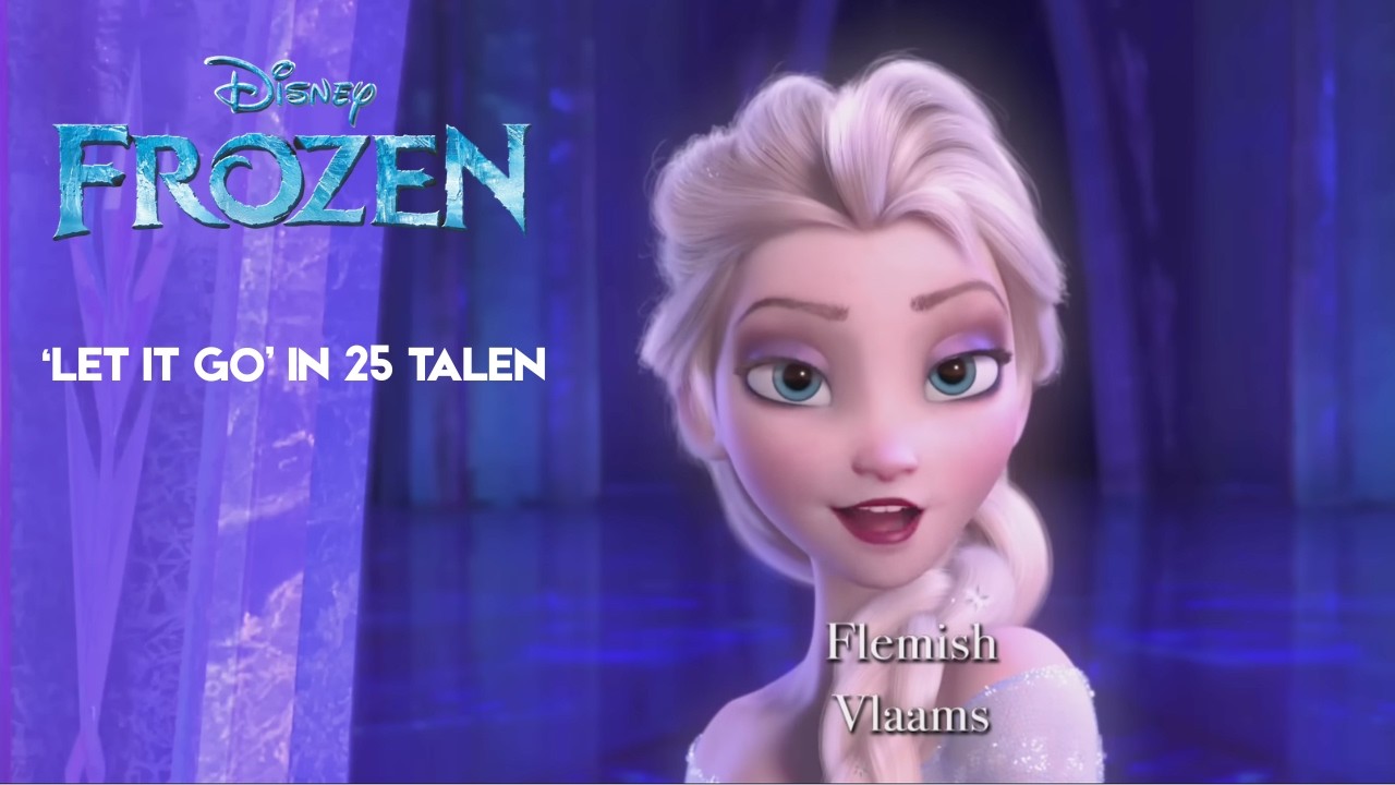 FROZEN - Let It Go Multilanguage Clip | Meerdere talen Disney Official HD 1080p