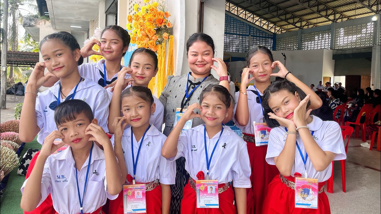 ศิลปหัตถกรรมนักเรียนครั้งที่ 73 ระบำเทพบันเทิง โรงเรียนวัดเนกขัมมาราม สพป.นศ.3 