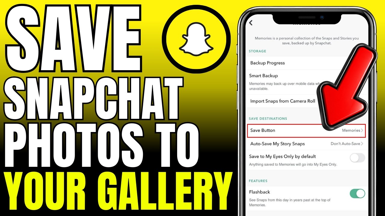 Как сохранить фотографии из Snapchat в галерею (2026)