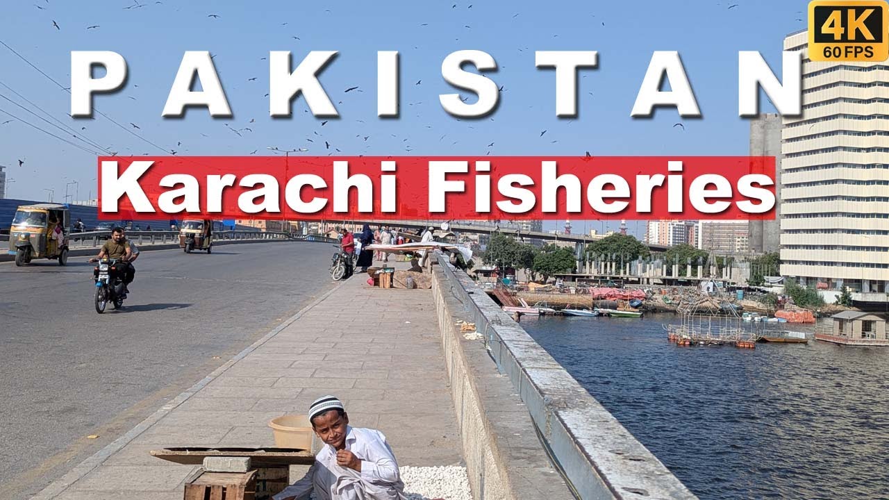 Karachi Fisheries Walking Tour | Karachi, Pakistan | Full Mooni Vlogs | 4K UHD 60FPS
