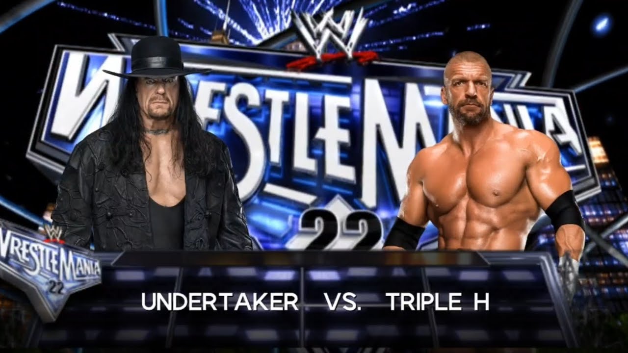 Undertaker vs Triple H #reels #video #wwe #wwe2k23 #undertaker #tripleh 