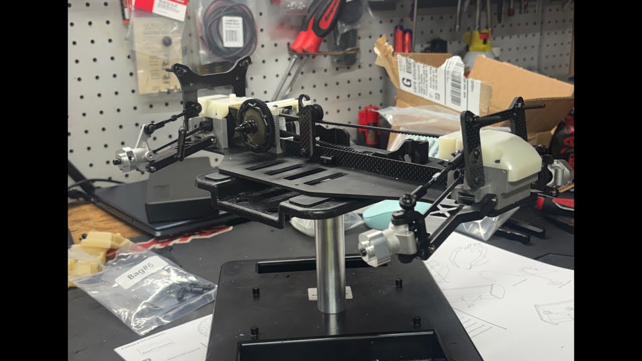 Rynks is live! Let’s get the yokomo yz10 rolling. Last parts to a roller coming right up!