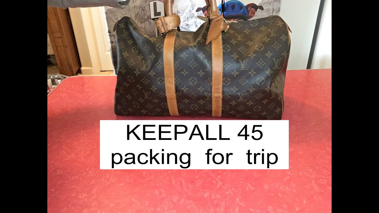 What's in my Keepall 45 for this trip   R E B E C C A B A R T O N