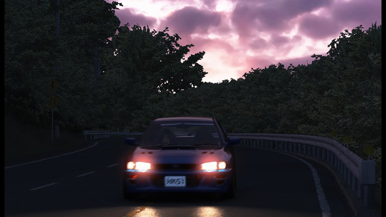 Akina | Bunta Fujiwara's Subaru Impreza WRX STi Coupe Type R Version V | Assetto Corsa