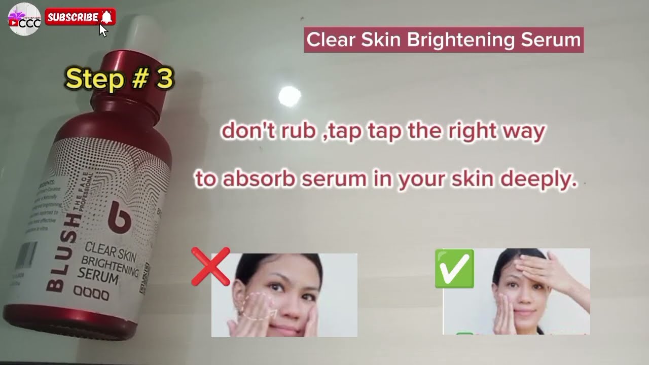 BLUSH THE FACE PROFESSIONAL Facial|8 Steps Brightening Facial kit|How to do Facial at Home