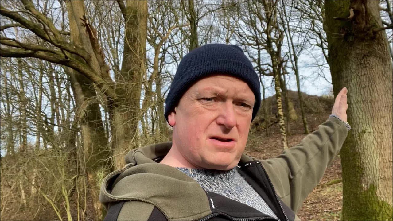 In search of colliery ruins at Heskin near Chorley, Lancashire (Not much left)