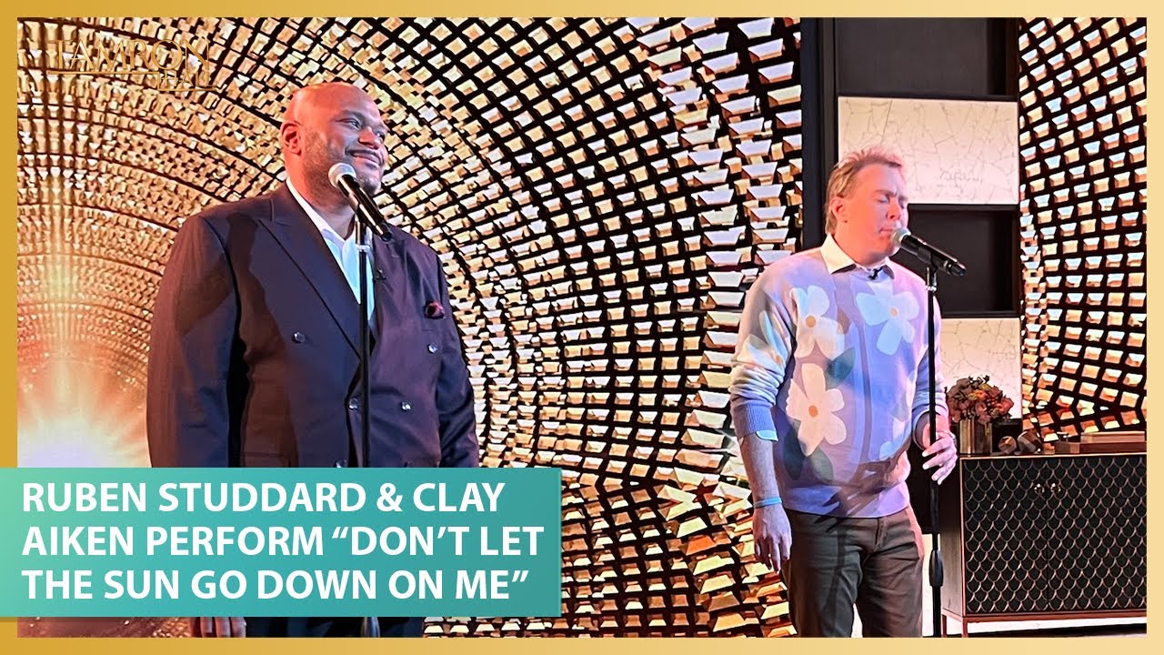 Ruben Studdard & Clay Aiken Perform &ldquo;Don&rsquo;t Let the Sun Go Down on Me&rdquo;