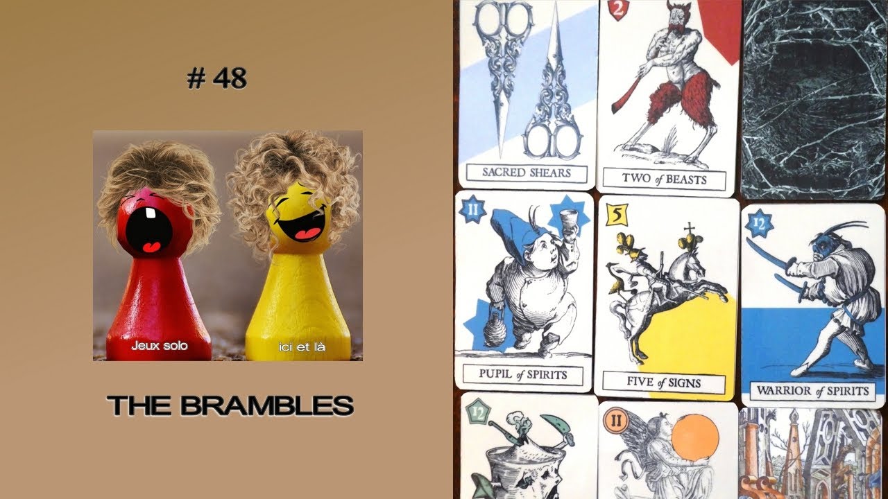 THE BRAMBLES - #48 – Jeu de cartes – Jeu solo print and play