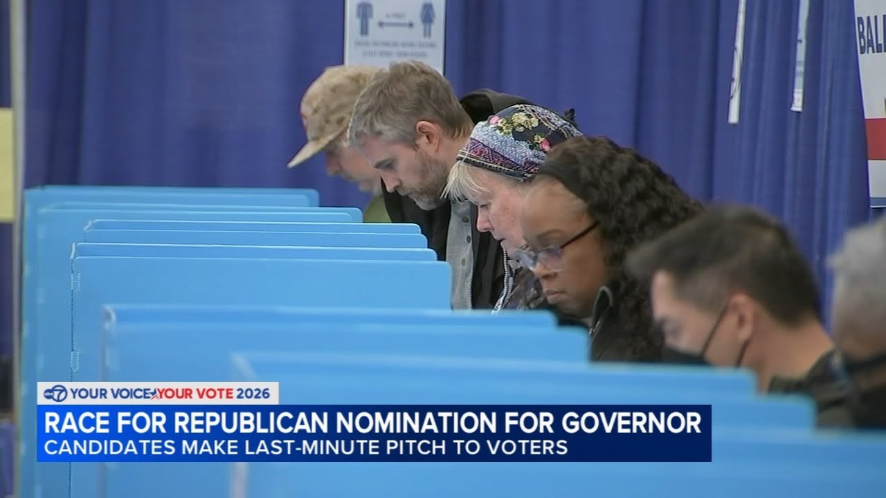 IL GOP governor race candidates make last-minute pitches to voters